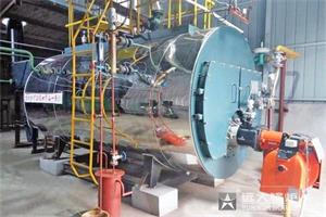 河南中原泡沫廠6噸燃氣蒸汽鍋爐